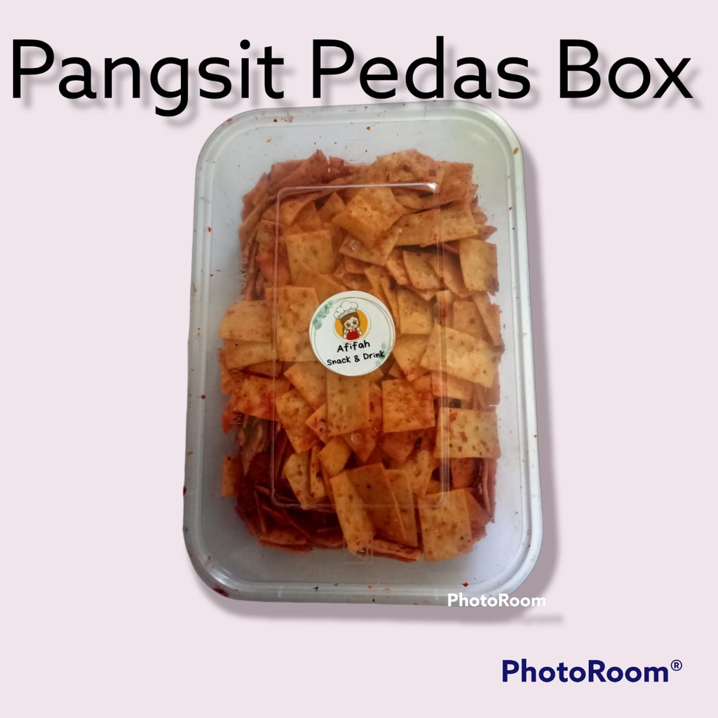 

Pangsit Garing/Pangsit Pedas/Pangsit Enak/Keripik Pangsit kemasan Box