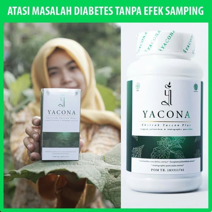 Yacona Original - Herbal Kapsul Diabetes Ampuh