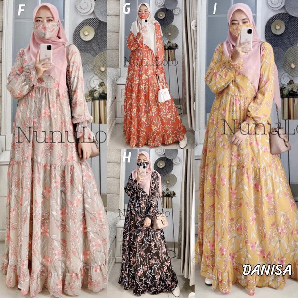 Gamis DANISA Dress Oroginal by NUNULOLO