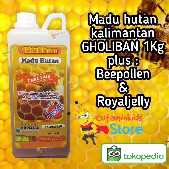 

MADU MURNI / Madu hutan kalimantan 1kg Gholiban asli
