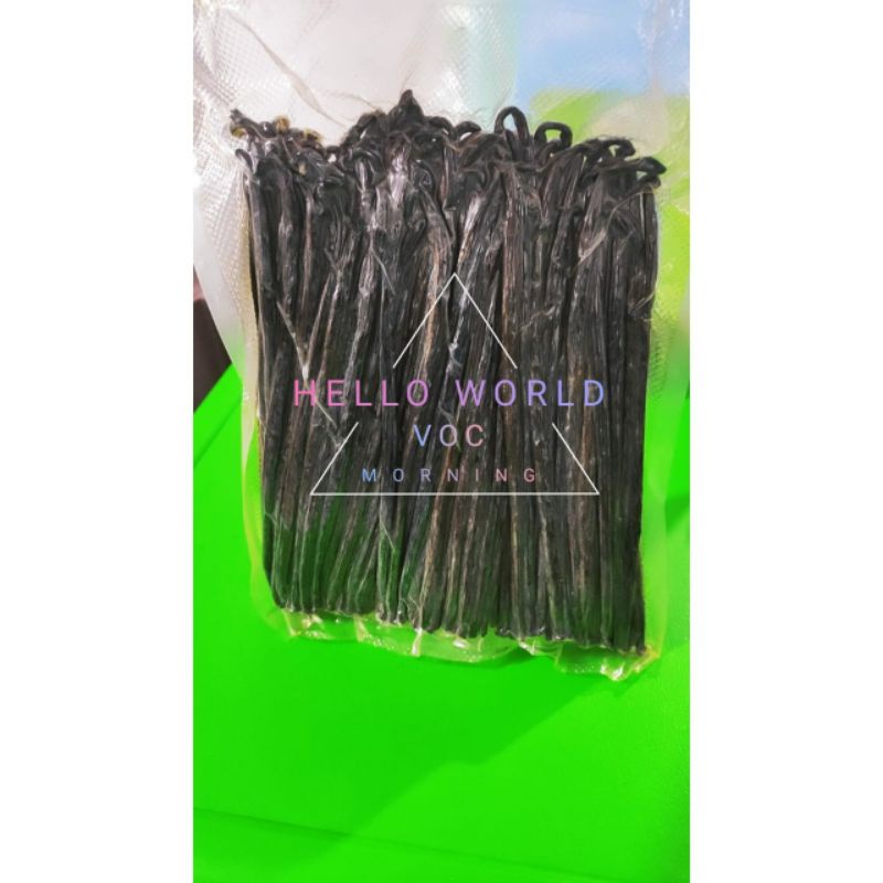 

Vanilla Beans Vanila Vanili Planifolia dan Tahitiens Grade A Kualitas Ekspor Premium