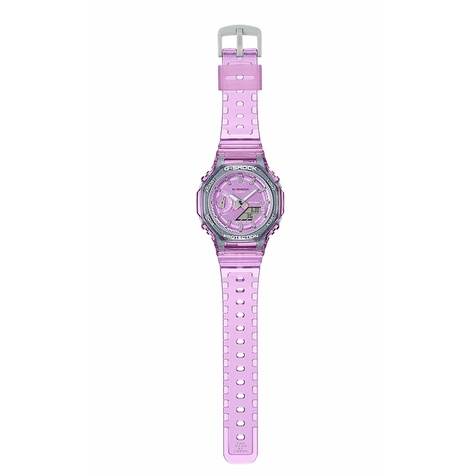 Jam Tangan Casio G-Shock GA-2100 GMA-S2100SK-4A GShock AP Cristal Jelly Baby Pink