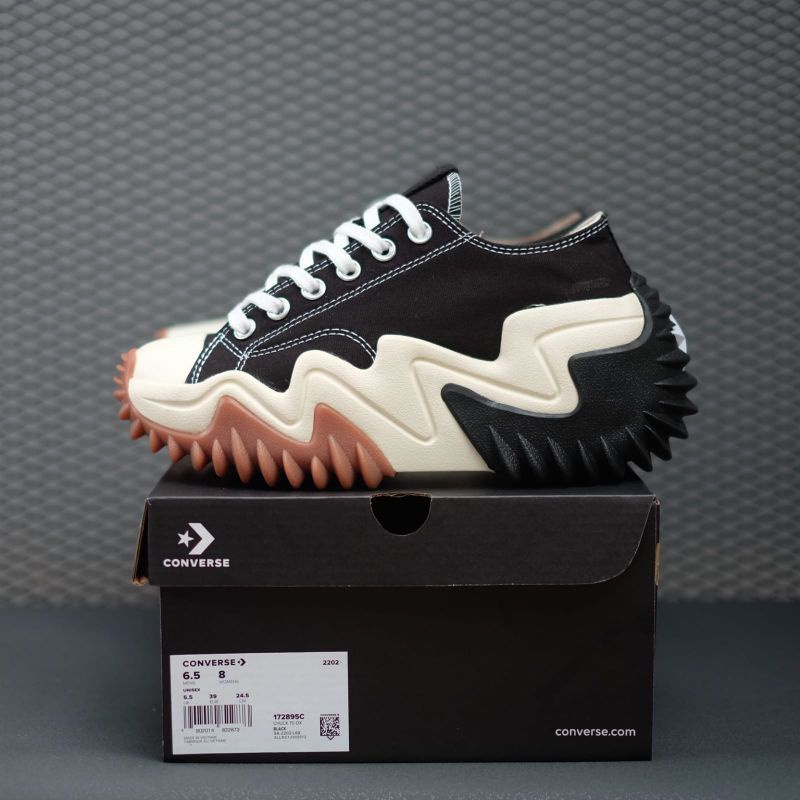Converse Run Star Motion Low Black White BNIB