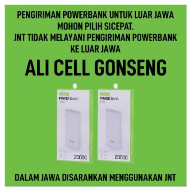 ROBOT POWERBANK RT20 20000mah