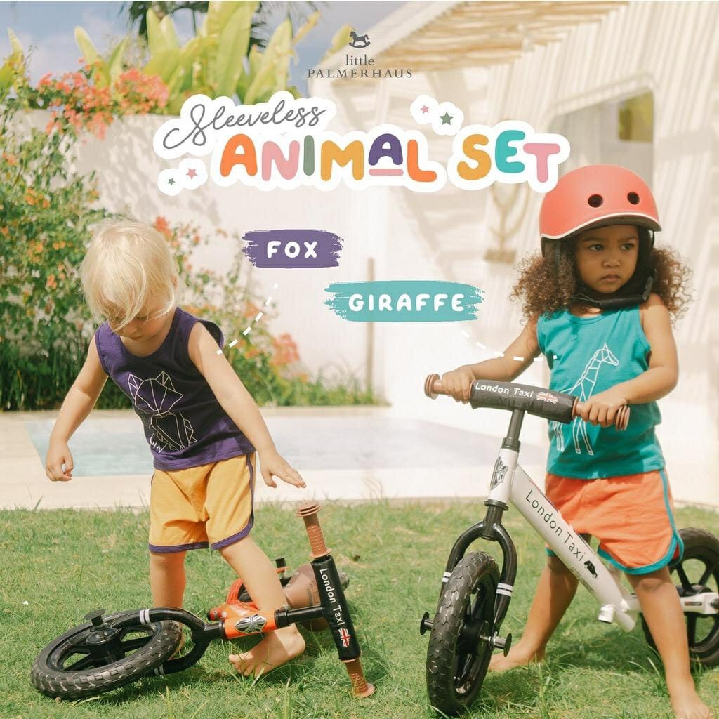 LITTLE PALMERHAUS (1pcs) Sleeveless Animal Set