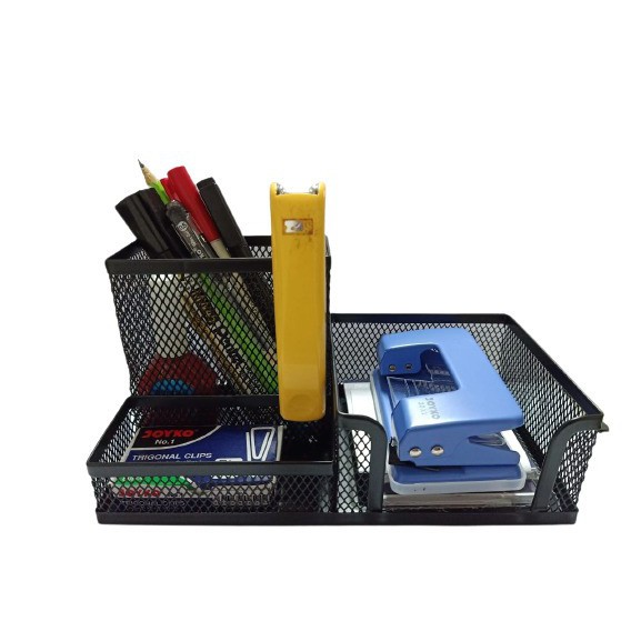 

Desk Set / Pen Holder / Tempat Alat Tulis Jaring Jala Joyko DS-20