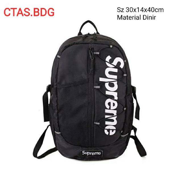 CTAS.BDG/Tas anak sekolah/tas multifungsi/ransel anak/tas murah/bagspack/terbaru/Supreme/Hitam