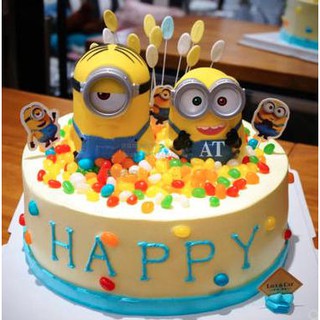 TERMURAH Boneka minion  figur untuk hiasan  kue  ulang tahun 