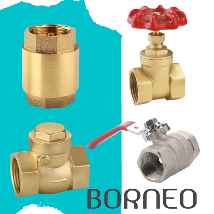 Ball valve/Check valve/gate valve kuningan High Quality 1/2 - 11/2inch