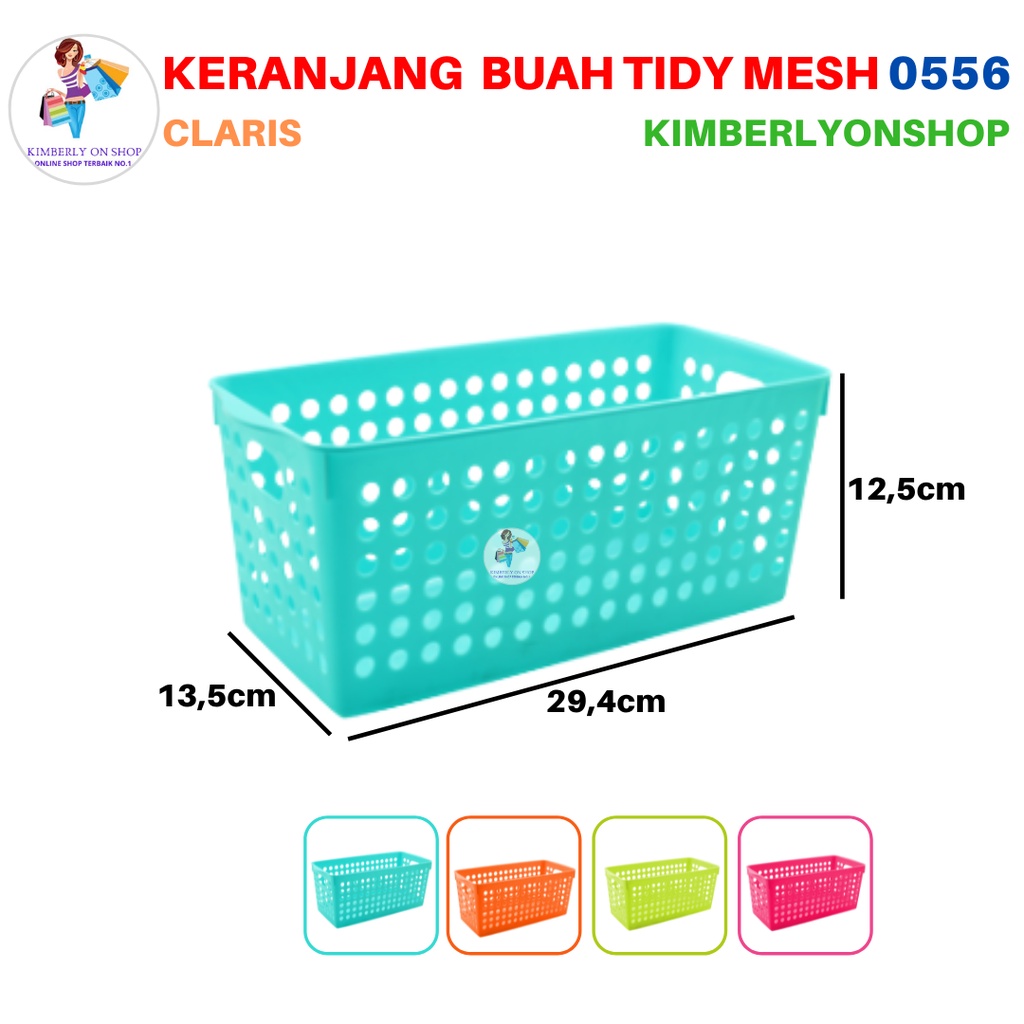 Keranjang Nampan Kotak Tidy Mesh Serbaguna Tray Small 0556 Claris