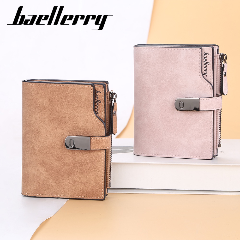 BAELLERRY N2358 Dompet Wanita Kecil Bahan Kulit PU Leather Premium WATCHKITE WKOS