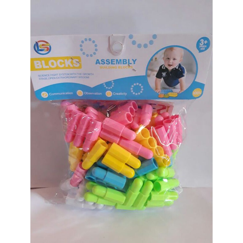 mainan lego roket besar