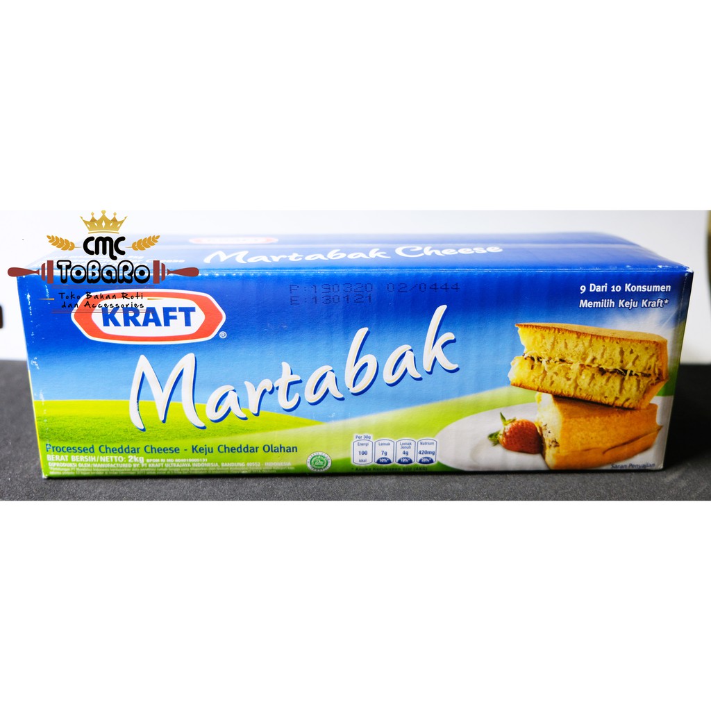 

Keju Kraft Martabak 2 Kg || Cheddar Cheese