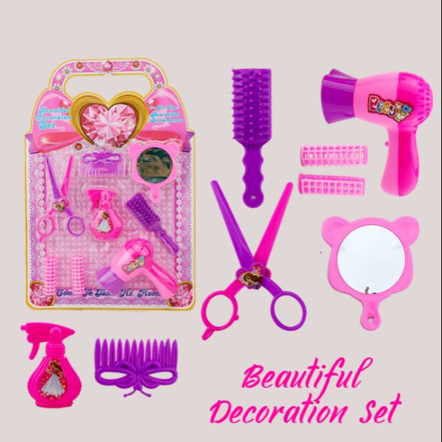 Mainan Anak Perempuan Kosmetik Set Salon Salonan Shopee Indonesia