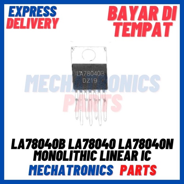 [SMC-9159] LA78040B LA78040 LA78040N MONOLITHIC LINEAR IC