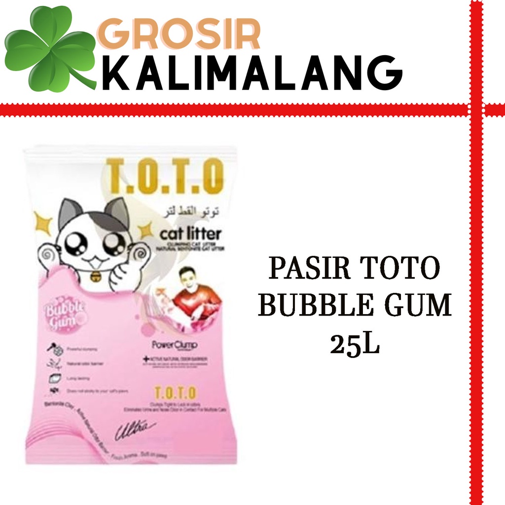 Pasir Toto Bubble Gum 20k (Grab/Gosend)