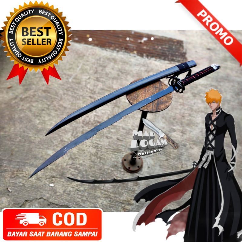 TERMURAH!!! COSPLAY ANINE BLEACH KATANA KUROSAKI BANKAI ULTIMATE SAMURAI ICHIGO TERMURAH!!!