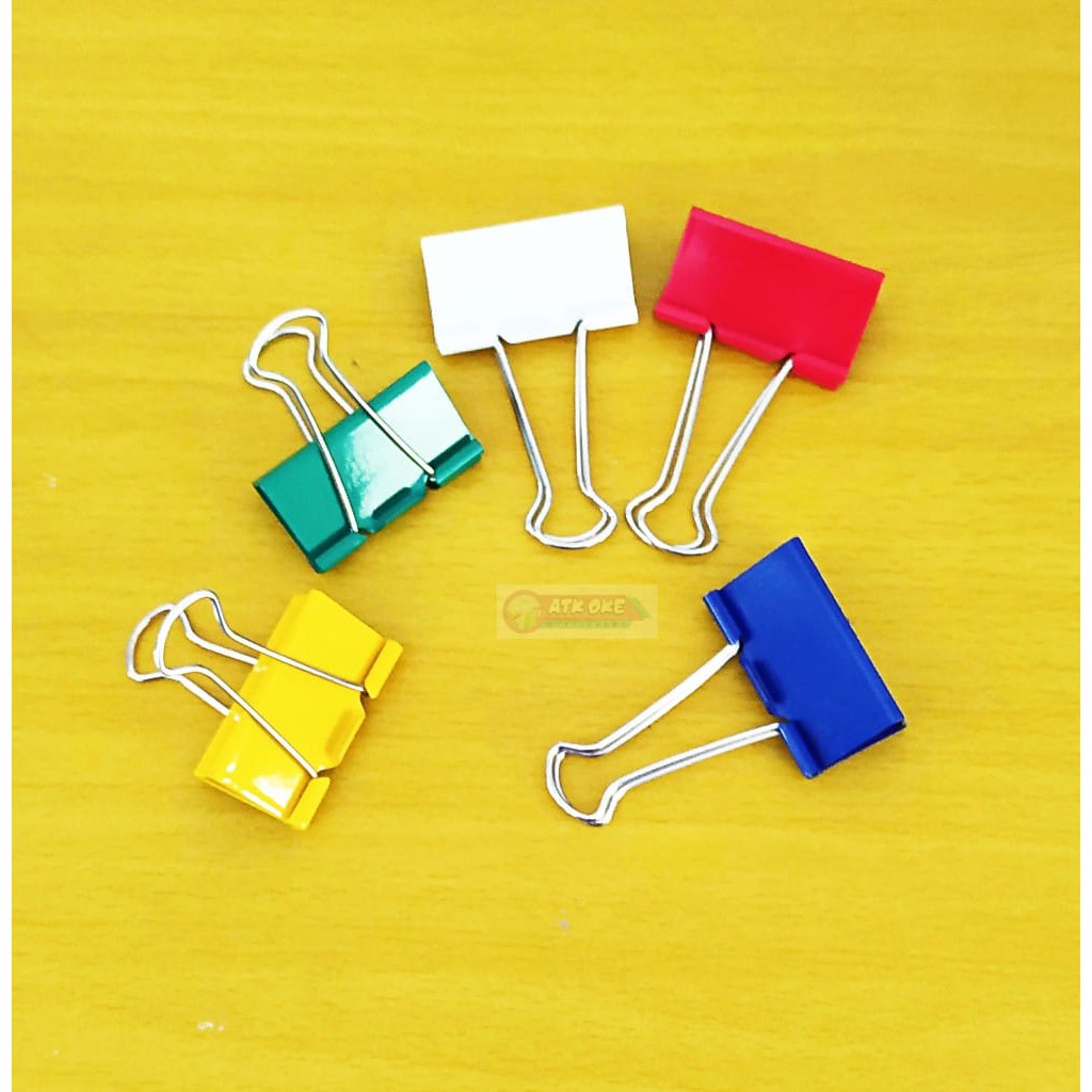 

1 Pak Joyko Binder Clip Warna No.260 CD