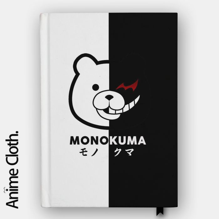 

Notebook Monokuma Danganronpa Anime Buku Jurnal Planner Spiral Custom