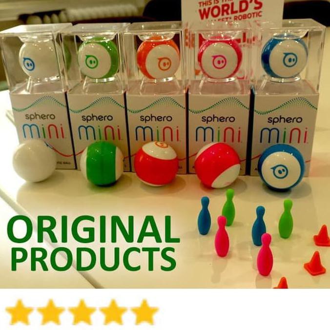 TERJAMIN AMAN Original Bola Robot Pintar Android Sphero Mini Robotic Ball
