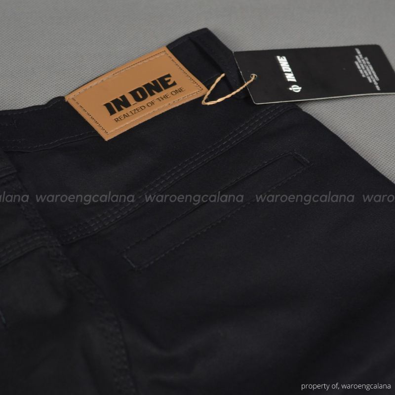 CELANA CHINO PANJANG SELIMFIT HITAM / CHINO HITAM / CELANA CHINO