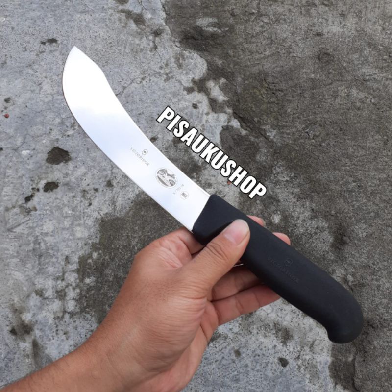 Skinning knife Pisau seset kulit victorinox original 18 cm  5.7703.18