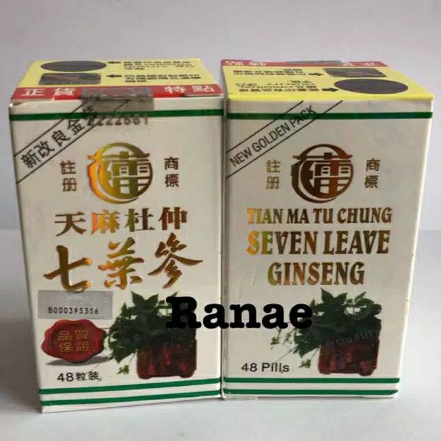 Seven Leave Ginseng stiker