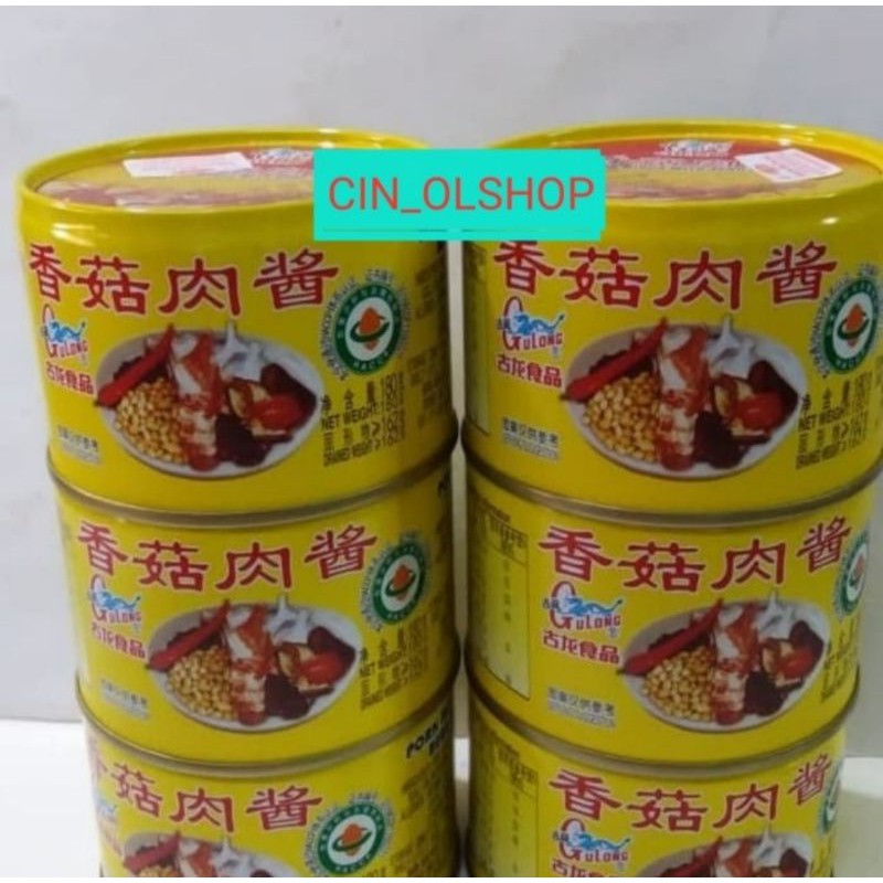 

Bak Ciu Kaleng Merek Gulong 180gr/ Pork Mince With Bean ( Non Halal )