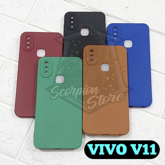 CASE VIVO V11 V11i - SOFTCASE MACARON PRO CAMERA VIVO V11 V11i V11 -SS