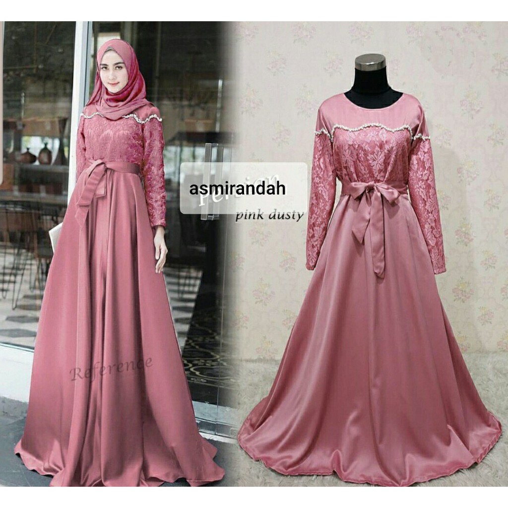 Maxi Gamis Longdress Asmirandah Jumbo BigSize Perempuan Cewe Murah Bagus
