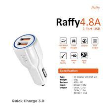 CAR CHARGER JETE RAFFYN  4.8A