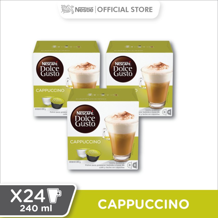 

Cappuccino 3 box 48 kapsul 24 gelas 6 serena teaspoon