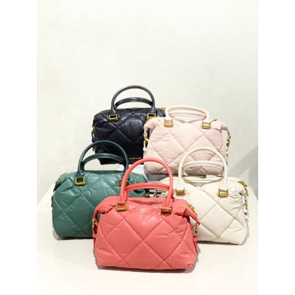 CK Puffy Quilted Tote Bag