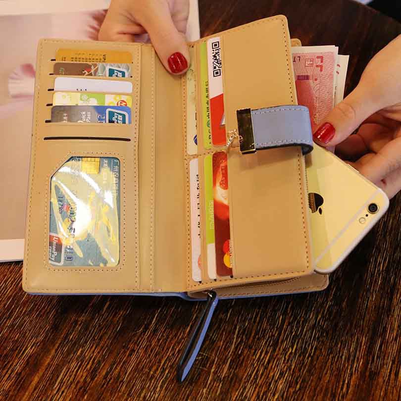 Finleytang Dompet Wanita Model Panjang - OMFH6HBK Black