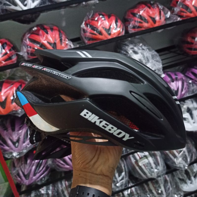 Helm Sepeda BikeBoy Hitam / Black