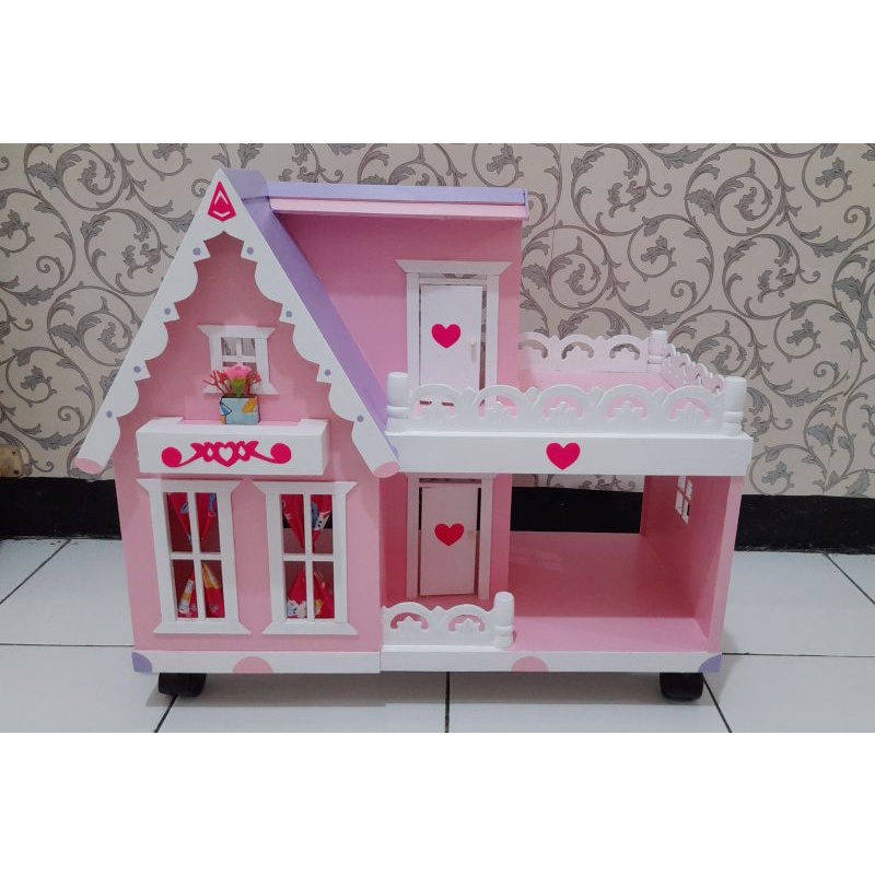 Mainan Rumah Barbie Besar Garasi