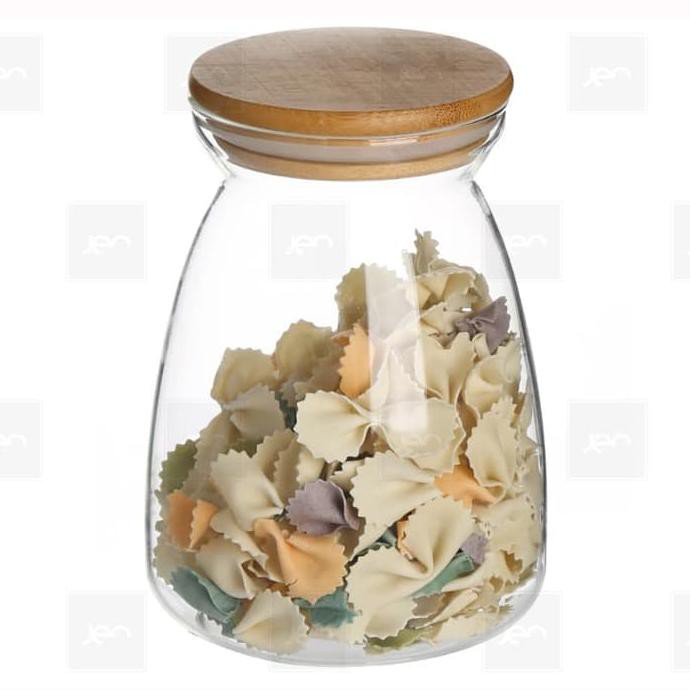 TOPLES KACA MAKANAN STORAGED JAR DISPLAY FOOD 600ML
