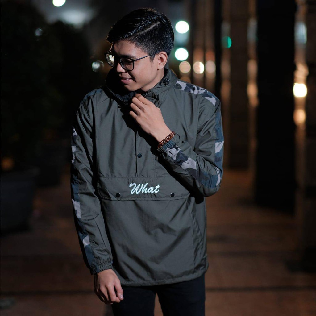 DIAL Jaket Parasut Hoodie Cagoule Saku Doraemon Pria Wanita Unisex Bisa Jadi Couple Harga Satuan-7