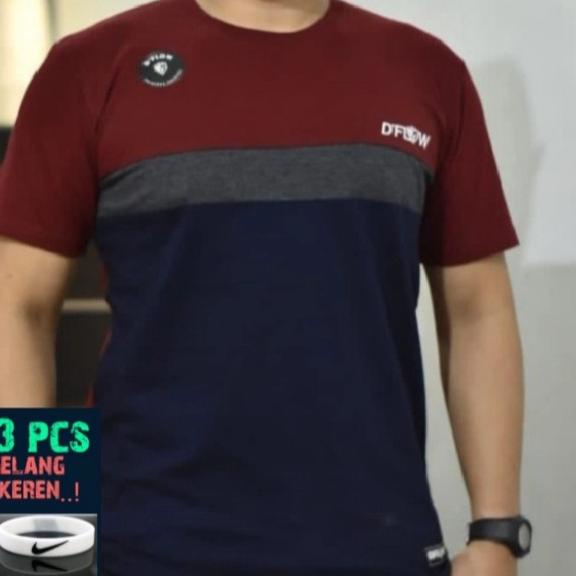 ✻ kaos pria original/kaos salur pria/baju salur pria - XXL ☚