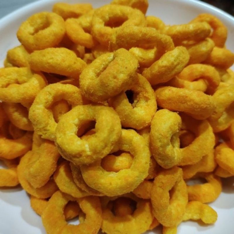 

Ring Keju/Cheese Ring250g//500g Cemilan Gurih