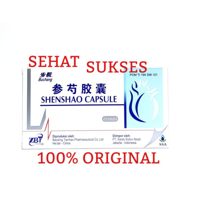 BUCHANG SHENSHAO CAPSULE ~ UNTUK MELANCARKAN SIRKULASI DARAH