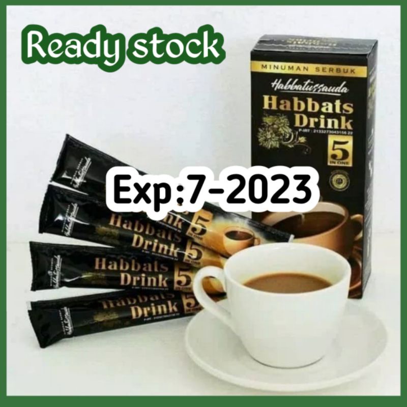 

Habbats drink minuman serbuk habbatussauda 5 in 1 habat drink original