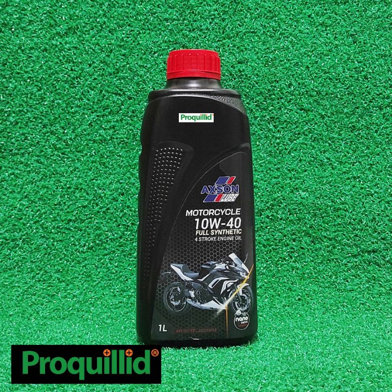 AXSON LUBE FULL SYNTHETIC MOTORCYCLE OIL MANUAL KOPLING 4T 10W-40 JASO MA2 1 L OLI MESIN MOTOR KOPLI