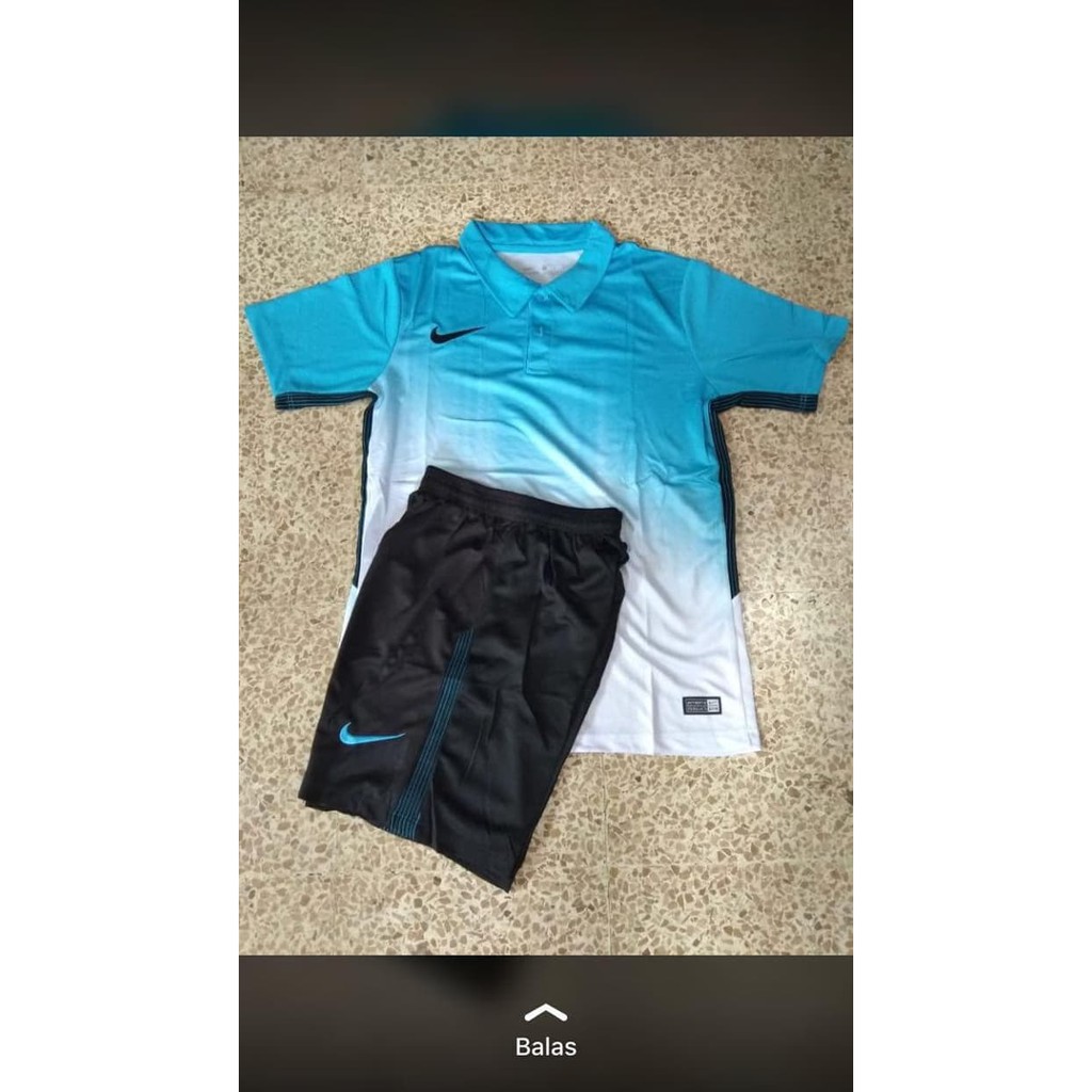 PAKAIAN OLAHRAGA BAJU BOLA BAJU FUTSAL / BAJU BOLA NIKE GRADASI KERAH TURKISH IMPORT GRADE ORI