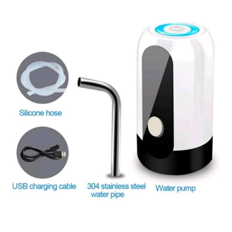 DISPENSER GALON AIR MINUM POMPA GALON ELEKTRIK/POMPA AIR MINUM RECHARGABLE ELECTRIC MURAH