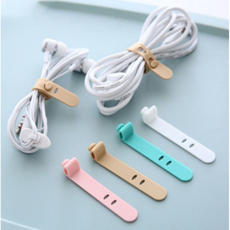 PT52 Kabel Holder Silikon 1pcs Random