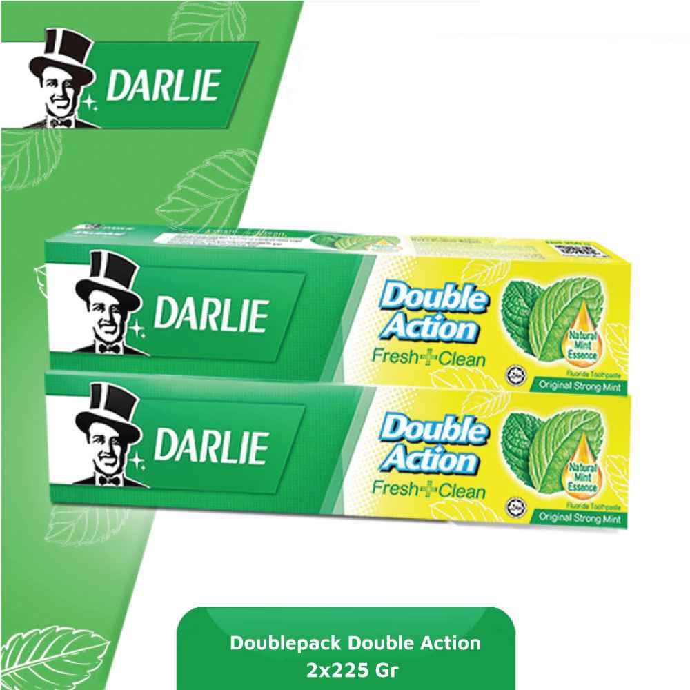 [BANDED] Darlie Double Action Mint 2 x 225gr