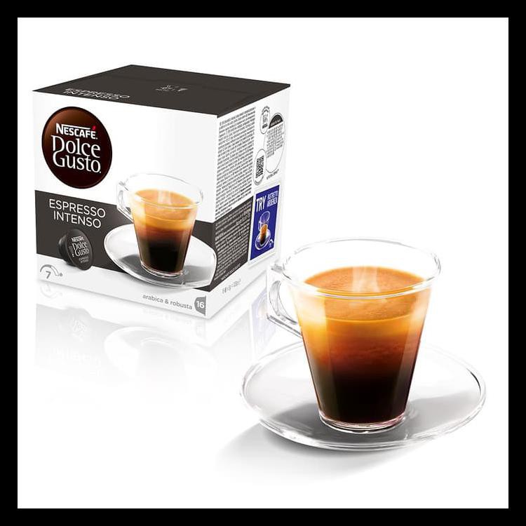 

Nescafe Dolce Gusto Espresso Intenso 16 Capsule | Coffee Kapsul Kopi Bergaransi