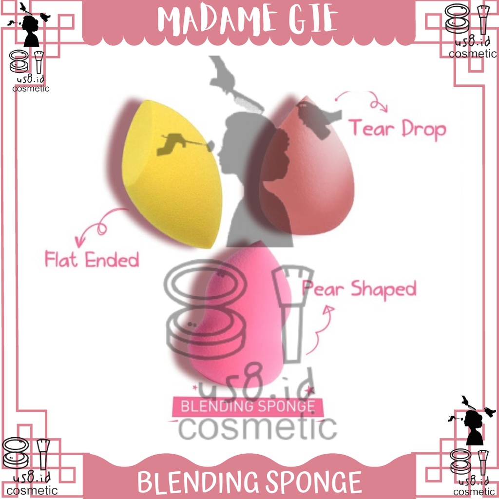 Madame Gie Blending Sponge - MakeUp Beauty Blender Spons || beauty blender