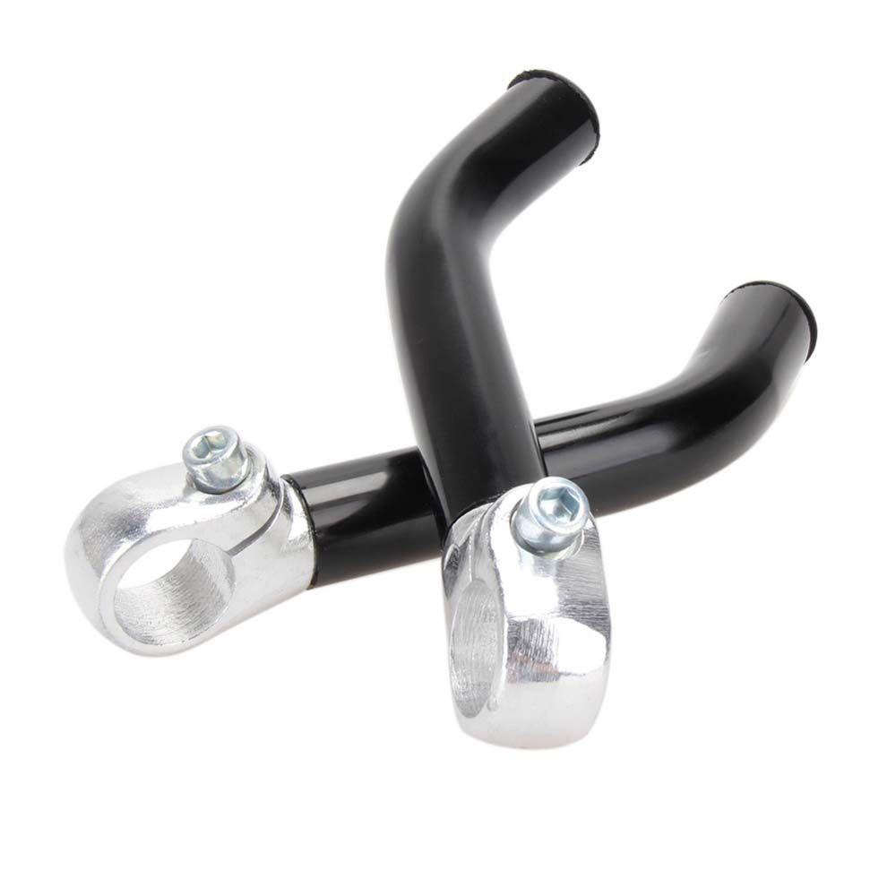 Agustina Ujung Stang Lock-On Ends Praktis Horn Bar Ends Aluminium Alloy MTB Sepeda Rest